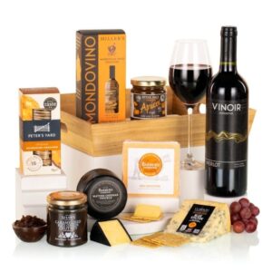 Cheese and Wine Gift Tray